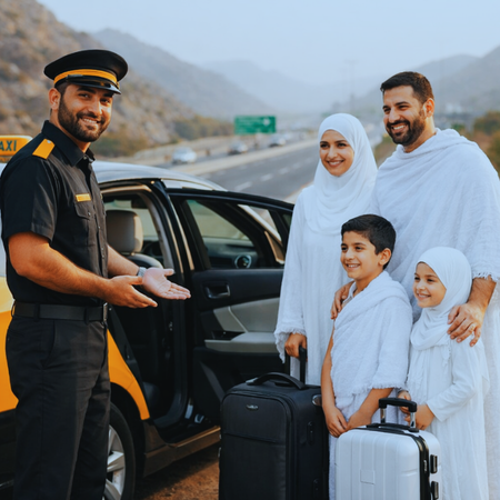 Jeddah to Makkah Taxi Service