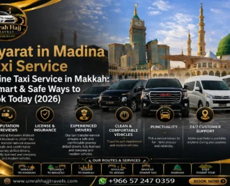 Online Taxi Service in Makkah Book Smart, Ride Safe